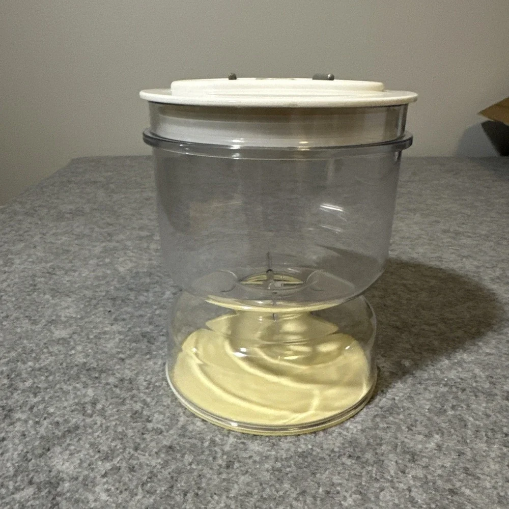 Olive Pickle Strainer Jar Hourglass Airtight Food Storage Flip Container